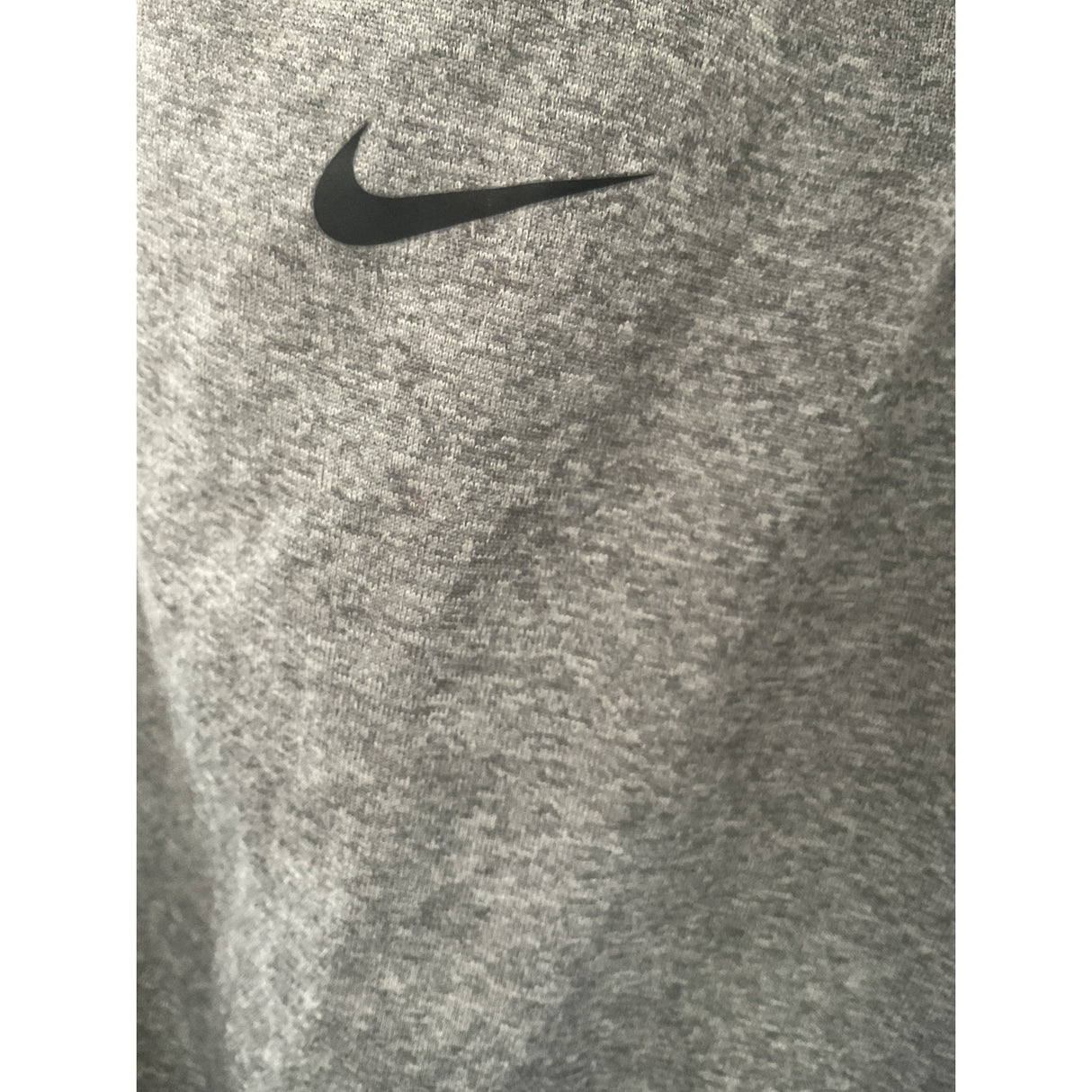 Nike Gray Women's Activewear Top - Size L