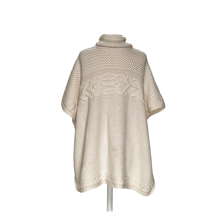 Lauren Ralph Lauren Women's Cream Cape Sweater PM/L