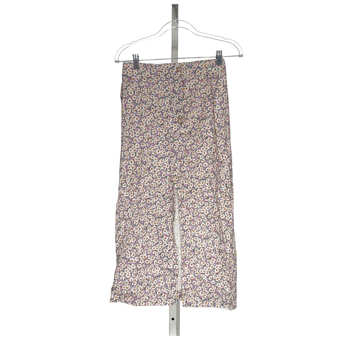 ZARA Multicolor A-Line Skirt