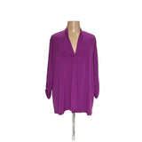 Susan Graver Plus Purple Jacket