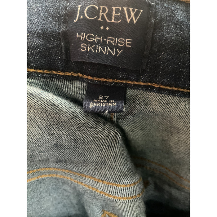 J.CREW Blue Ankle Jeans - Size 27