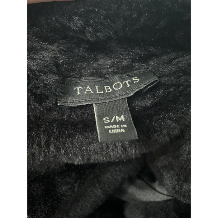 Talbots Black Cardigan Sweater