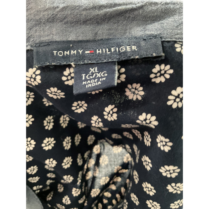 Tommy Hilfiger Multicolor Cotton Button-Up Top - XL