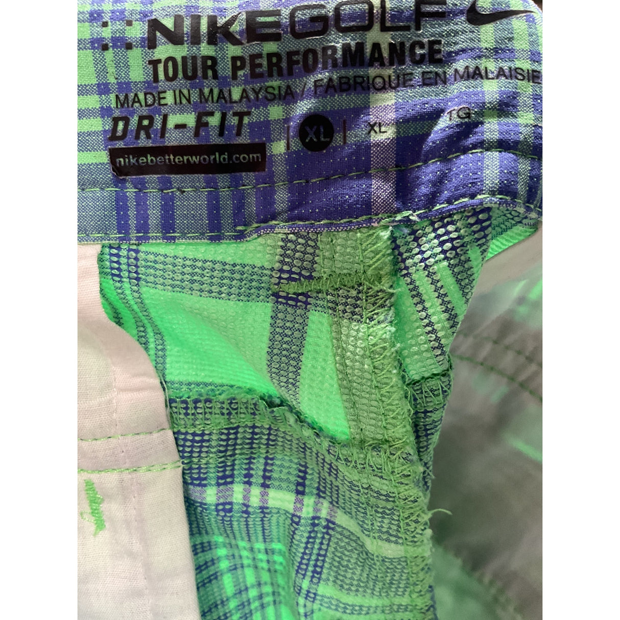 NIKE Golf Green XL Bermuda Shorts