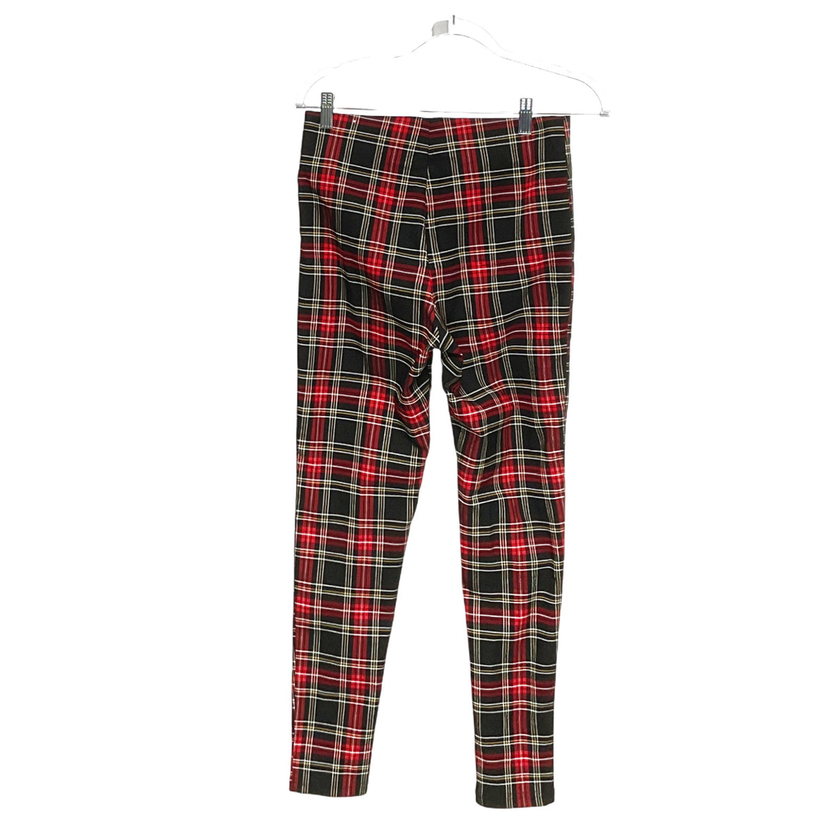 ZARA Multicolor Plaid Skinny Pants