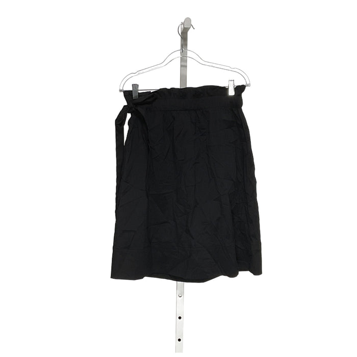 Halogen Black Petite A-Line Skirt - M