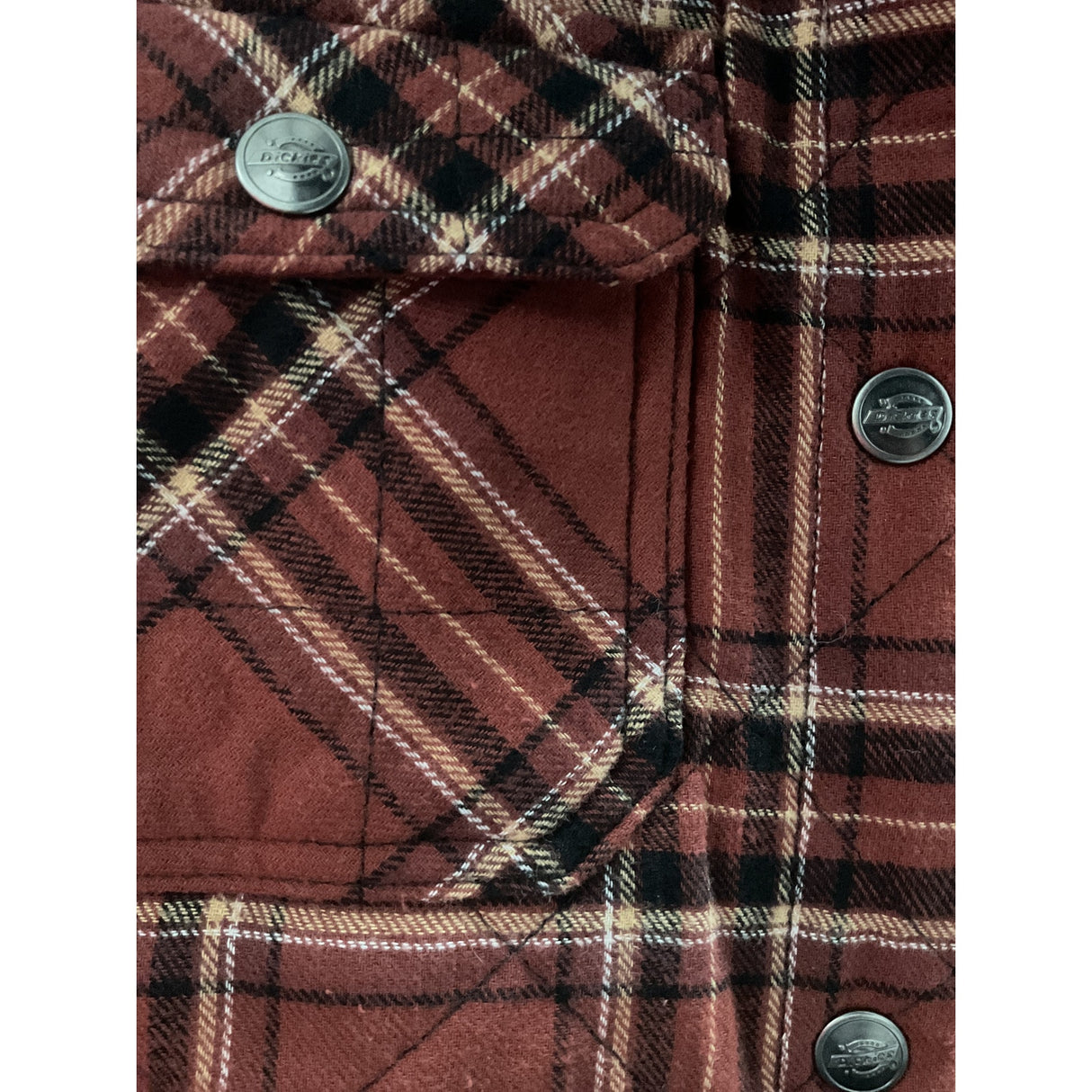 Dickies Red Plaid Jacket XL