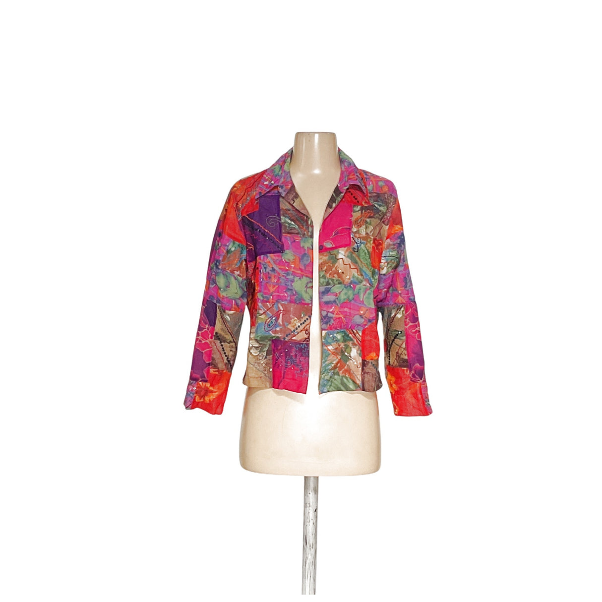 Chico's Pink Rayon Blazer - Size 0