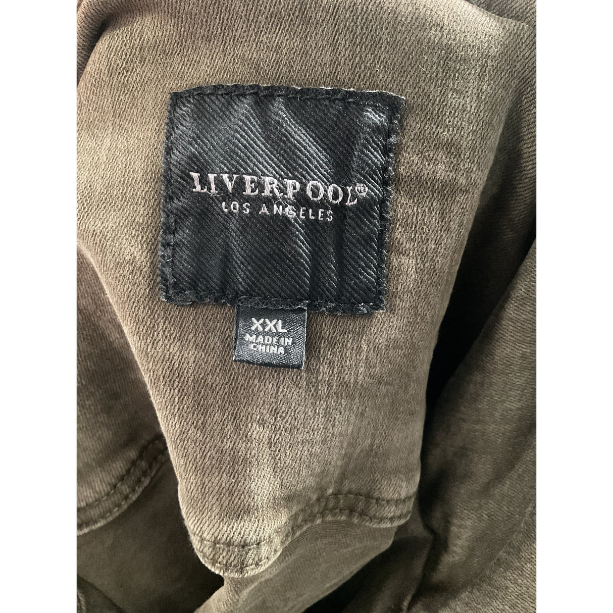 Liverpool Green Plus Size Jacket