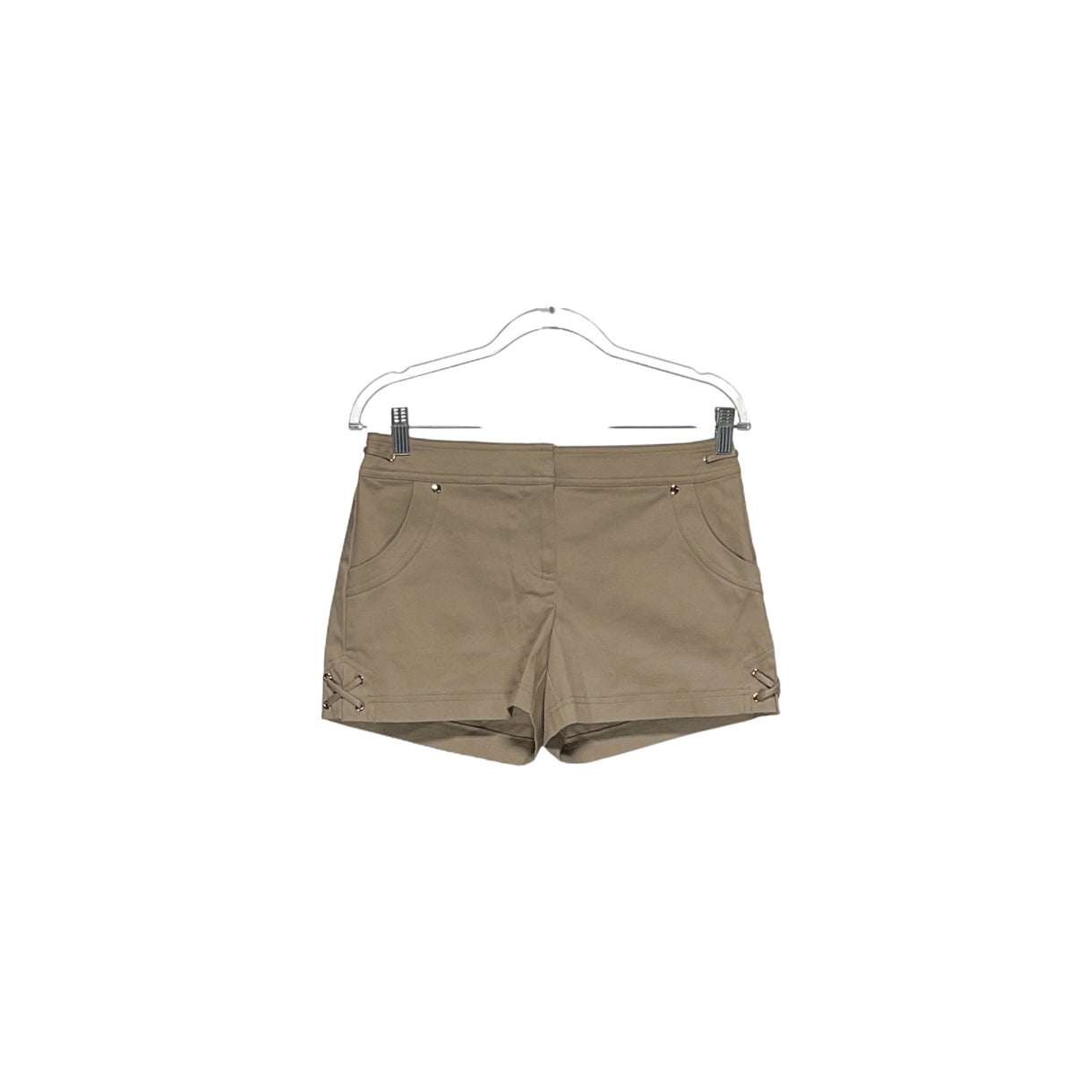 Cache Beige Sailor Shorts, Size 2