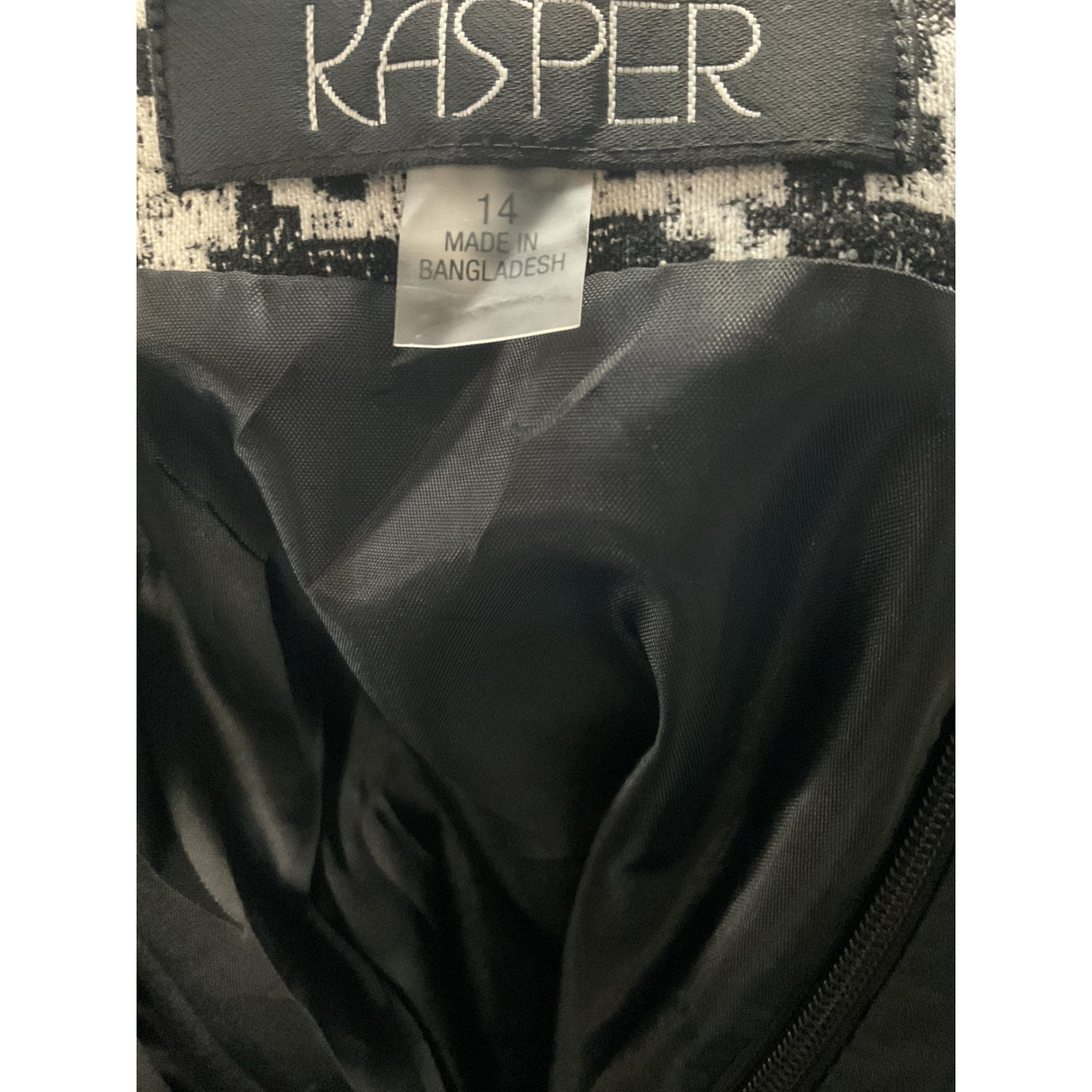 Kasper A-Line Skirt, Multicolor, Size 14