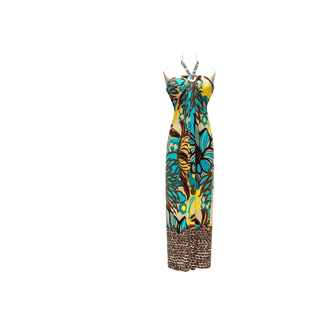 Nine West Yellow Maxi Dress - Size 10