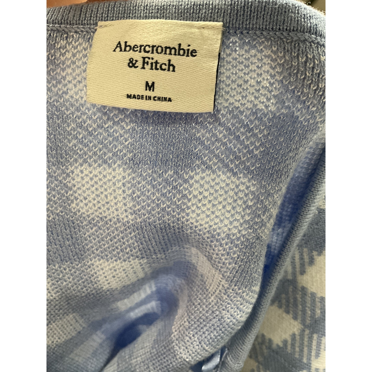 A&F Multicolor Gingham Blouse - Women's M