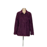 L.L. Bean Purple Cotton Jacket - Women's L