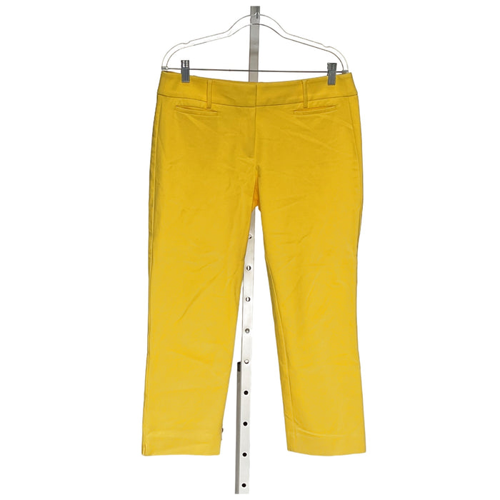 LOFT Yellow Ankle Pants - Women's Size 8