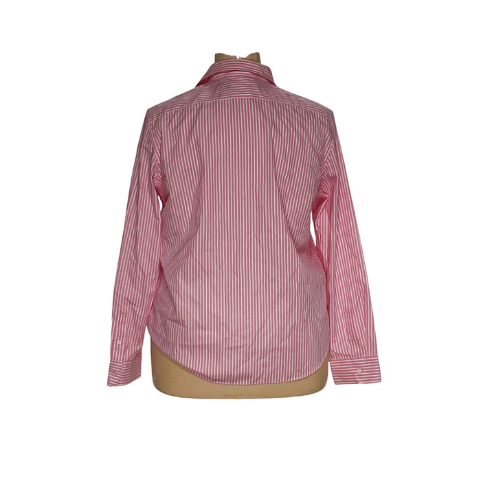 Lauren Ralph Lauren Button-Up Pink Top - Size 2XL