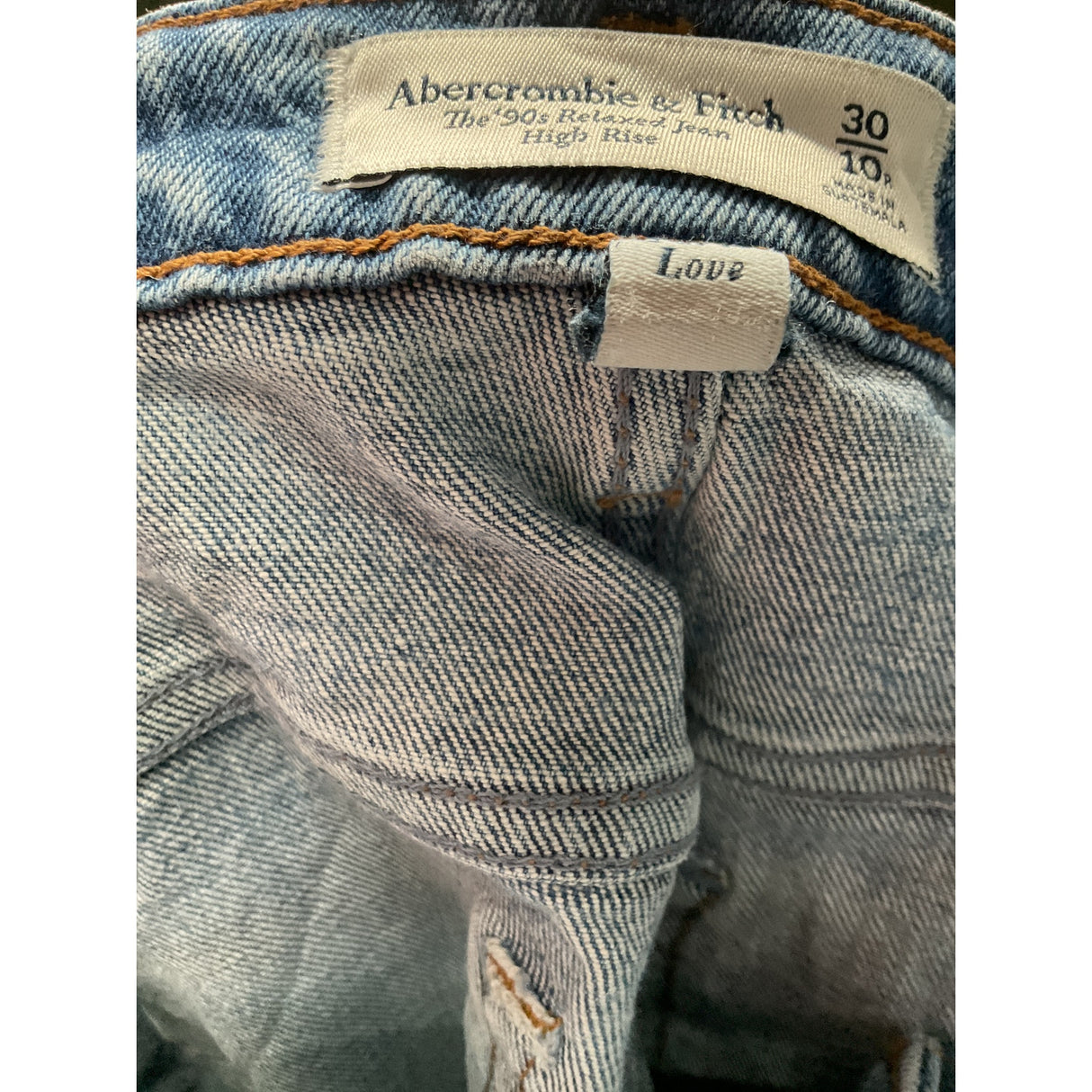 Abercrombie & Fitch Blue Women's Ankle Jeans