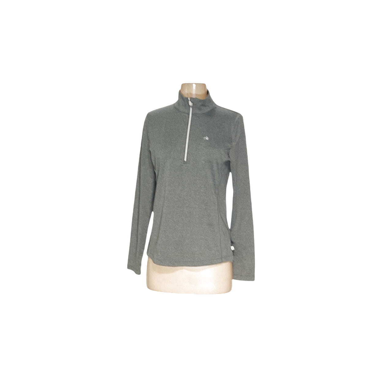 Calvin Klein Gray Henley Sweatshirt