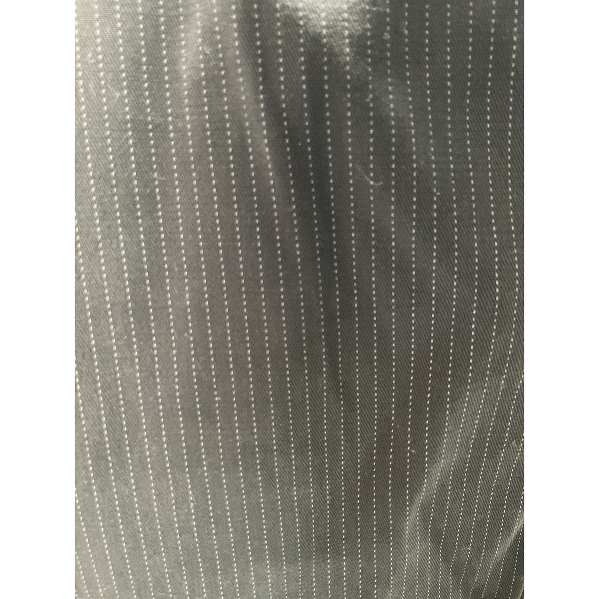 Express Men's Gray Striped Tapered Pants