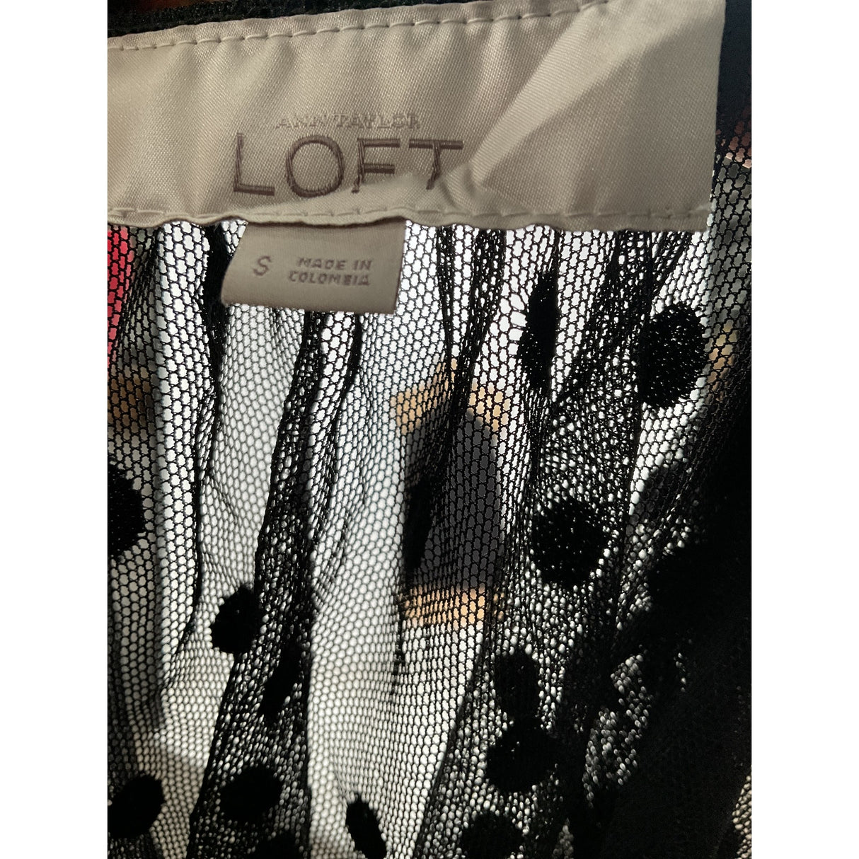 LOFT Women's Black Blouse - Size S