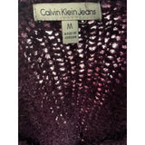 Calvin Klein Purple Pullover Sweater - Women's M