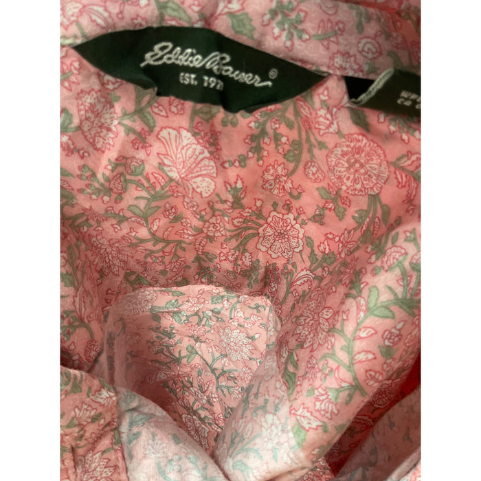 Eddie Bauer Multicolor Cotton Button-Up Top