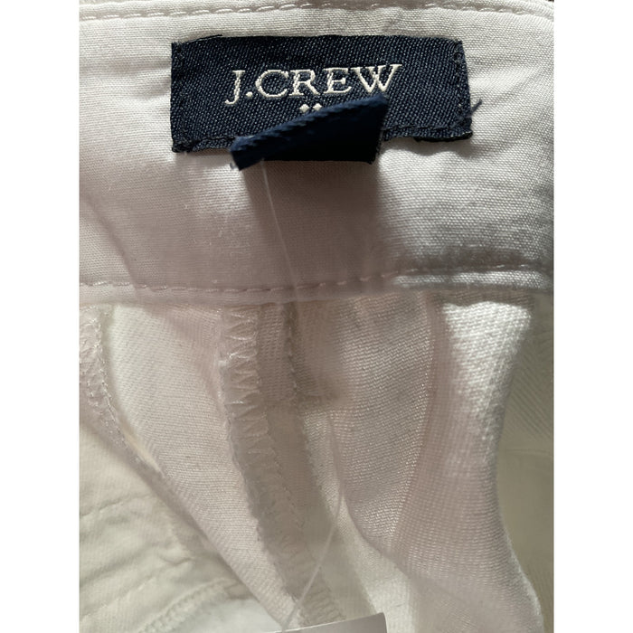 J. Crew White Sailor Shorts, Size 12