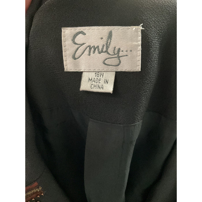 Emily Black Jacket 16W