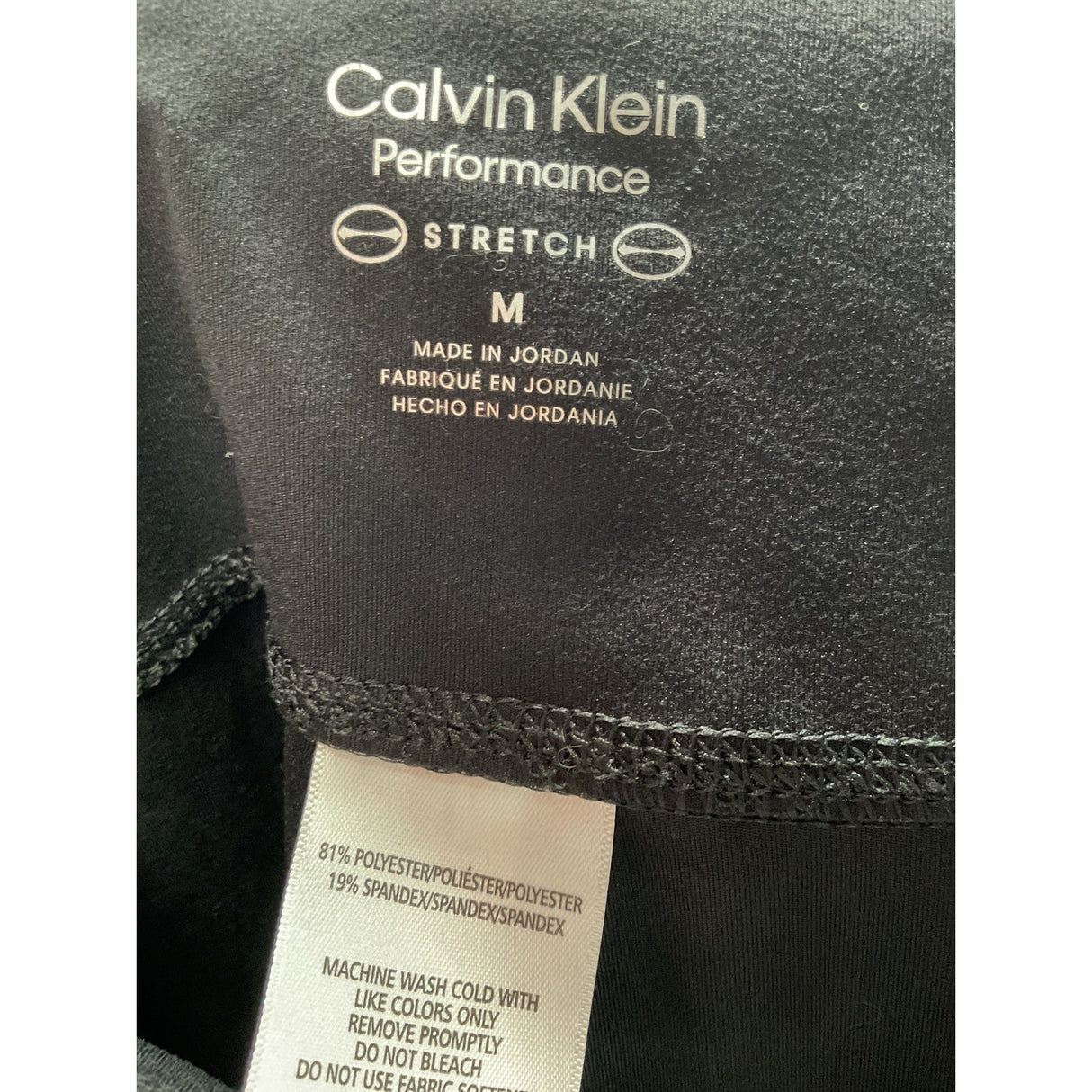 Calvin Klein Black Capri Leggings - Women's Medium