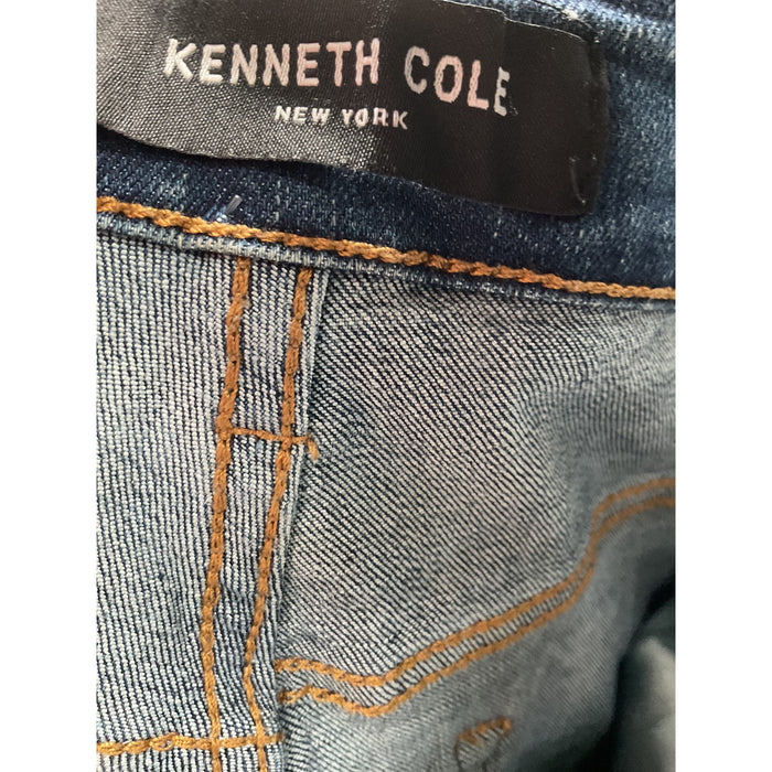 Kenneth Cole Men's Blue Ankle Jeans - 32 Regular