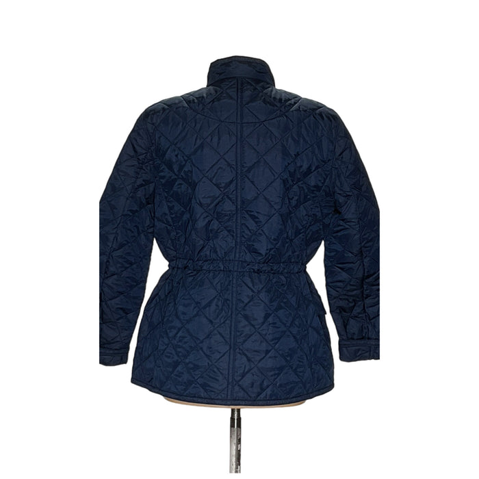 COACH Blue Puffer Jacket Women L