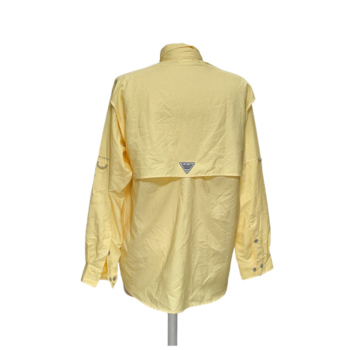 Columbia Men's Yellow Dress Shirt