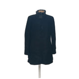 Calvin Klein Black Wool Overcoat L