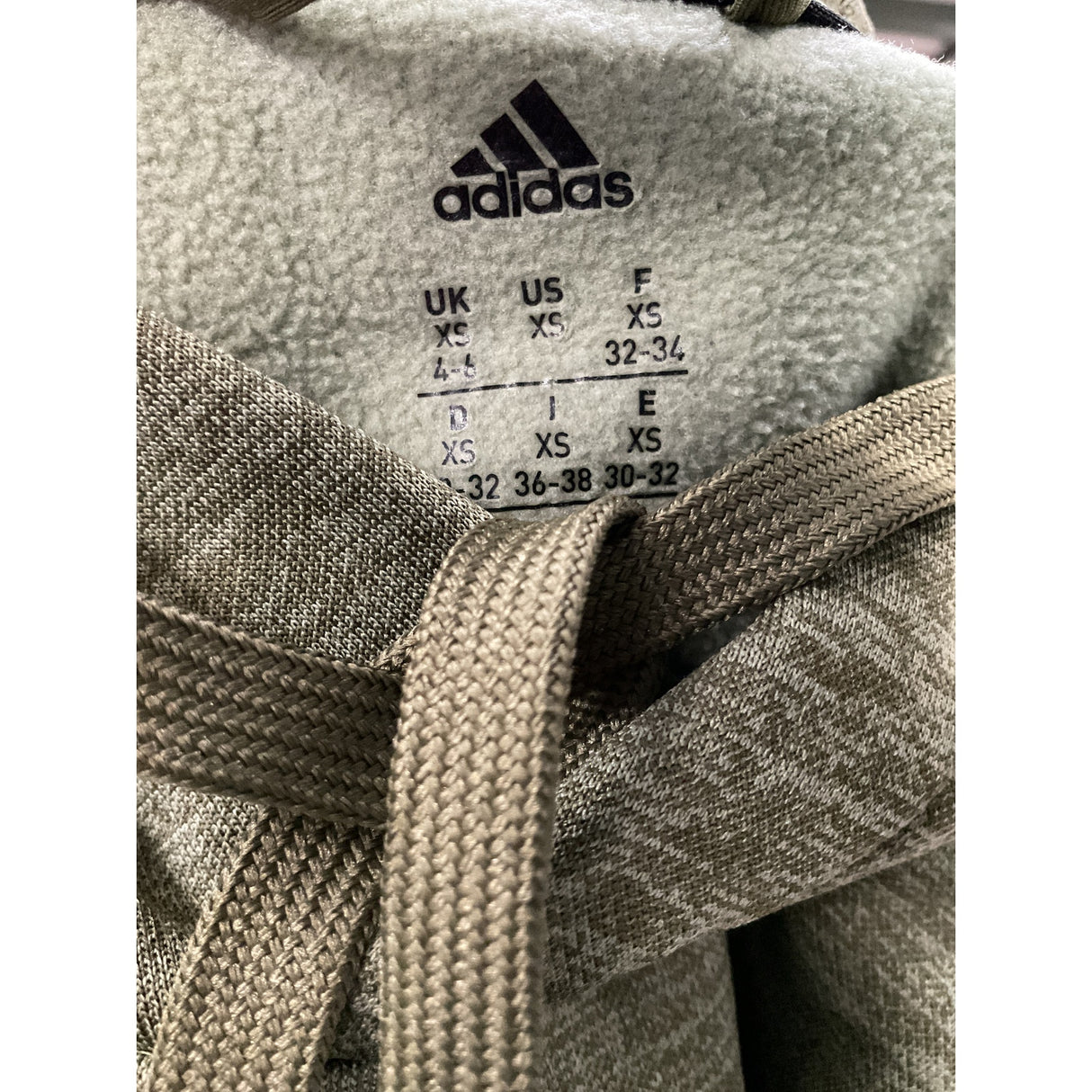 Adidas Green Pullover Hoodie