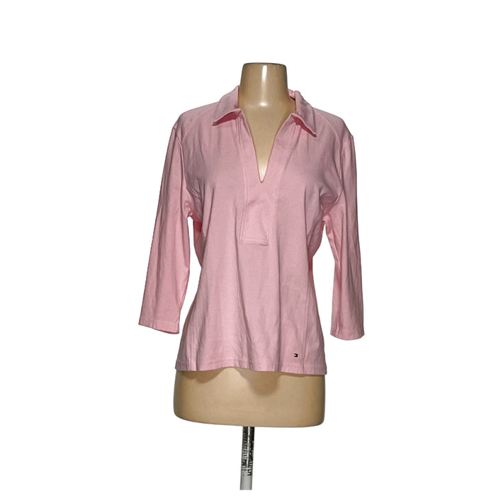 Tommy Hilfiger Pink Cotton Blouse XL