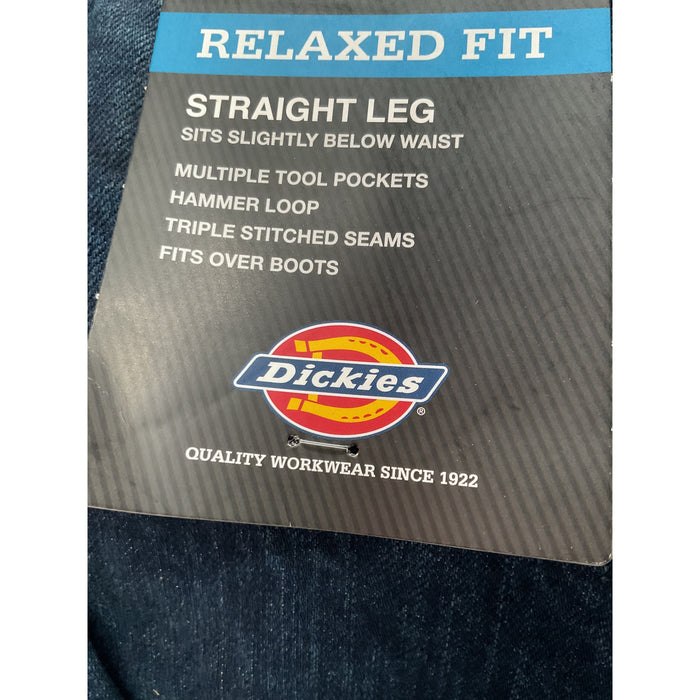 Dickies Blue Men's Big & Tall Jeans - 40x30 Ankle Style