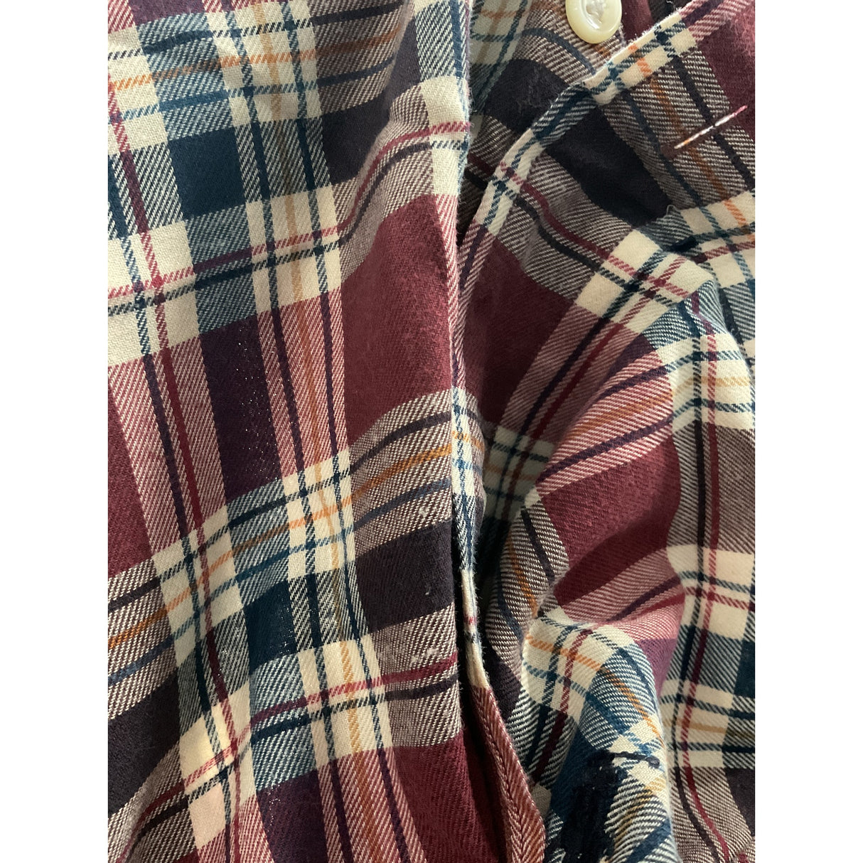 Ralph Lauren Multicolor Plaid Canvas Shirt