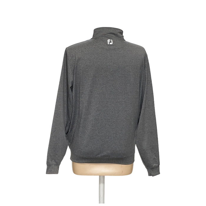 Footjoy Men's Gray Henley Sweatshirt XL