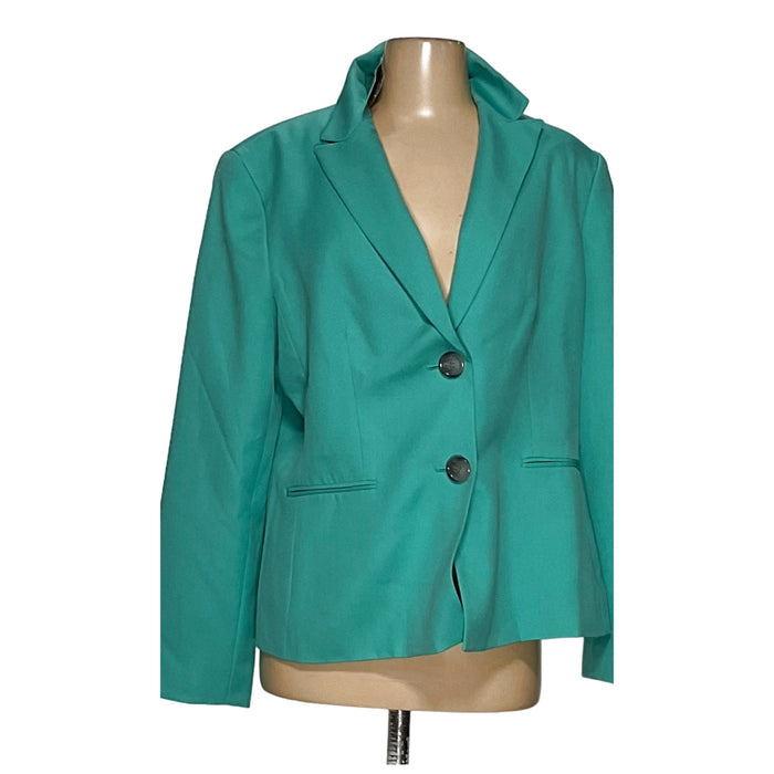 Le Suit Green Blazer - Size 16