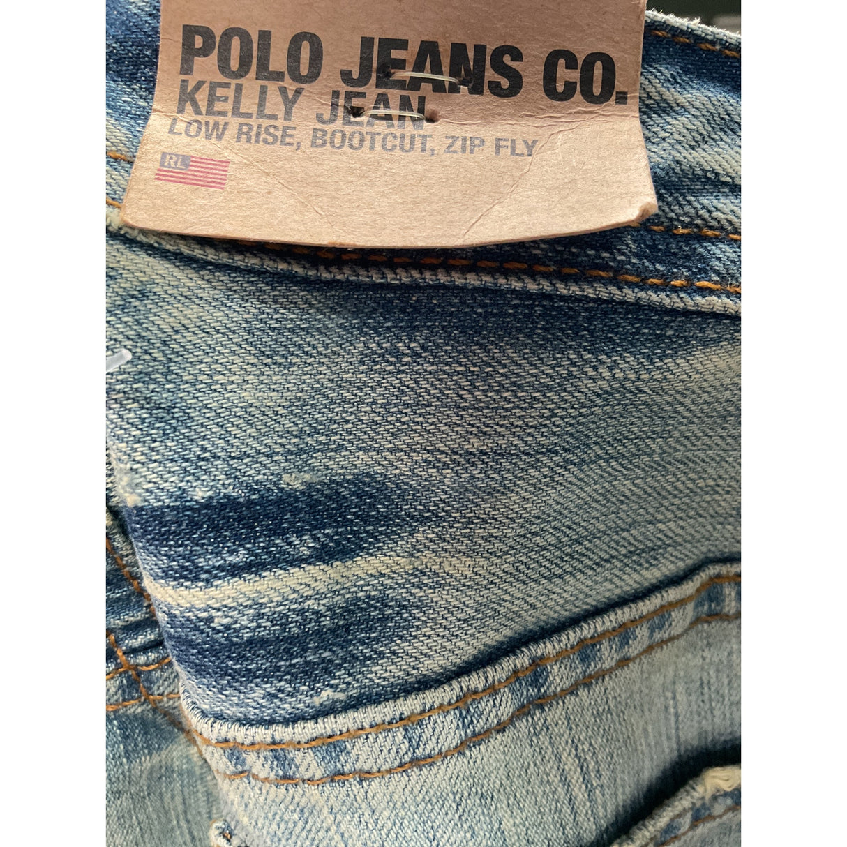 Polo Ralph Lauren Blue Bootcut Women's Jeans