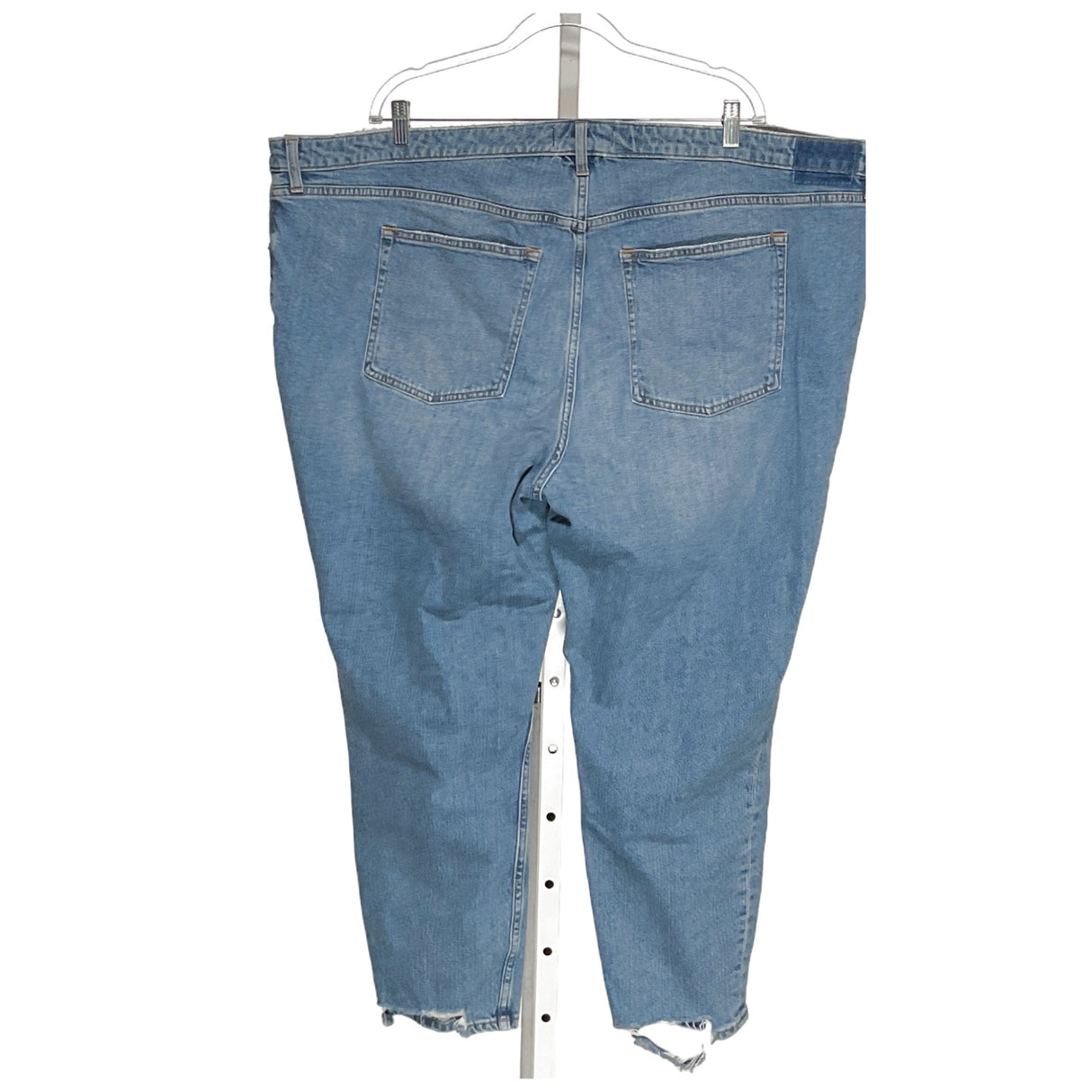 A&F Blue Plus Size Ankle Jeans