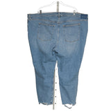 A&F Blue Plus Size Ankle Jeans