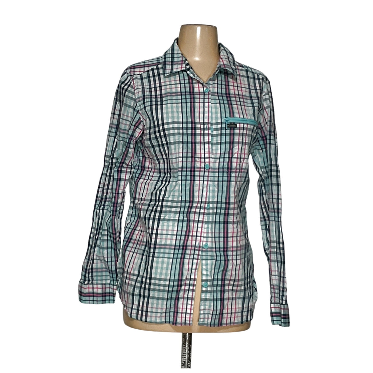 Columbia Multicolor Women's Button-Up Shirt - Size L