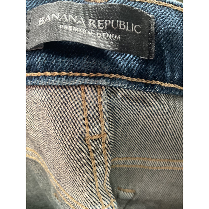 Banana Republic Blue Women's Ankle Jeans, Size 29