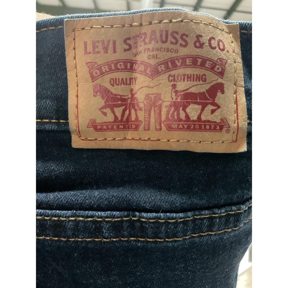 Levi's Straight Jeans - Blue 30x32