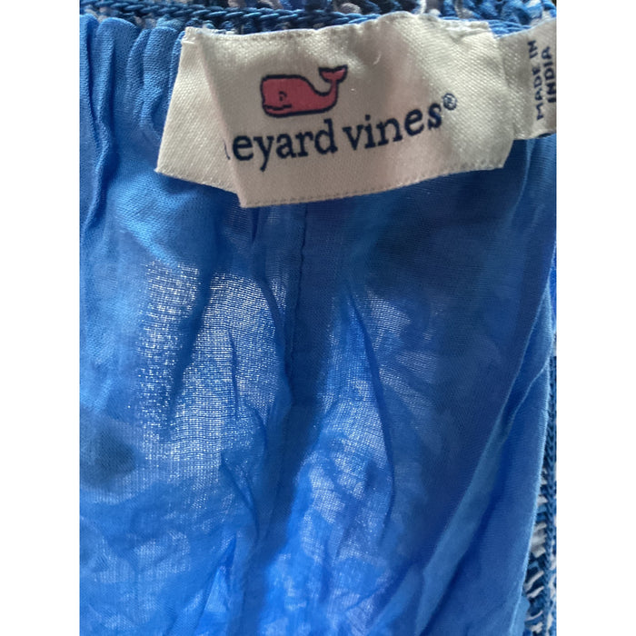 Vineyard Vines Blue Maxi Skirt - Women's L