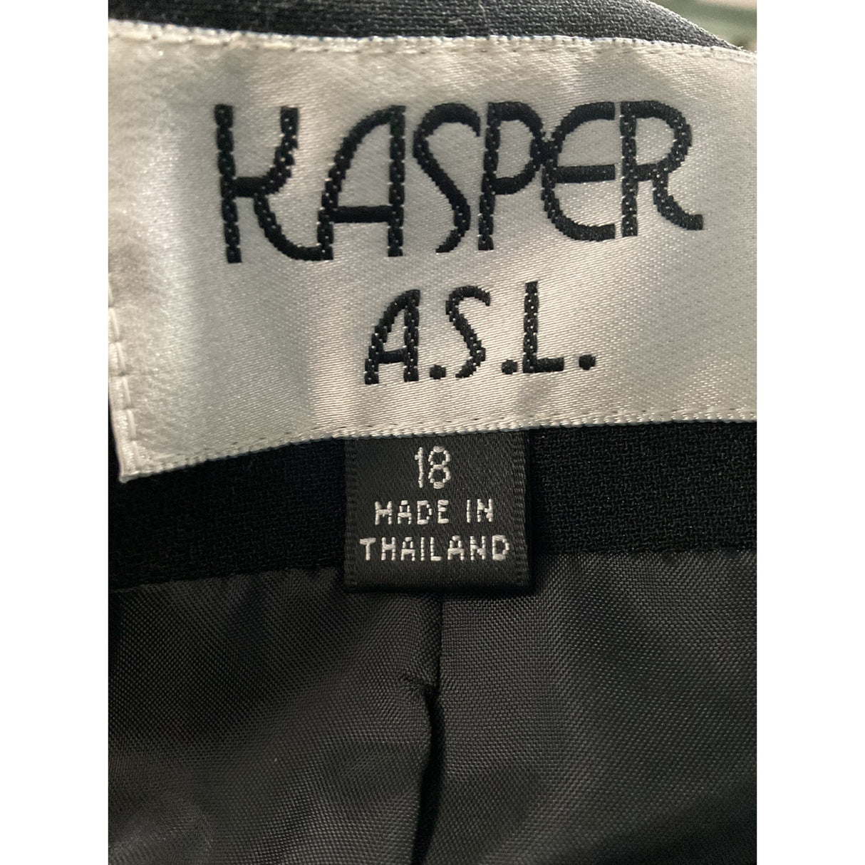 Kasper Black Basic Jacket - Women's Size 18