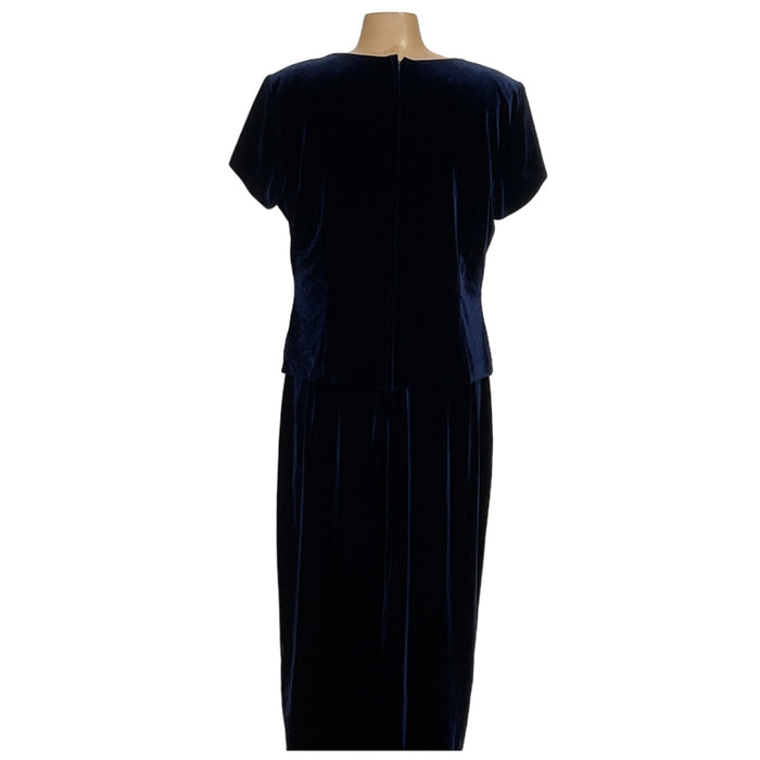 Jessica Howard Blue A-Line Dress