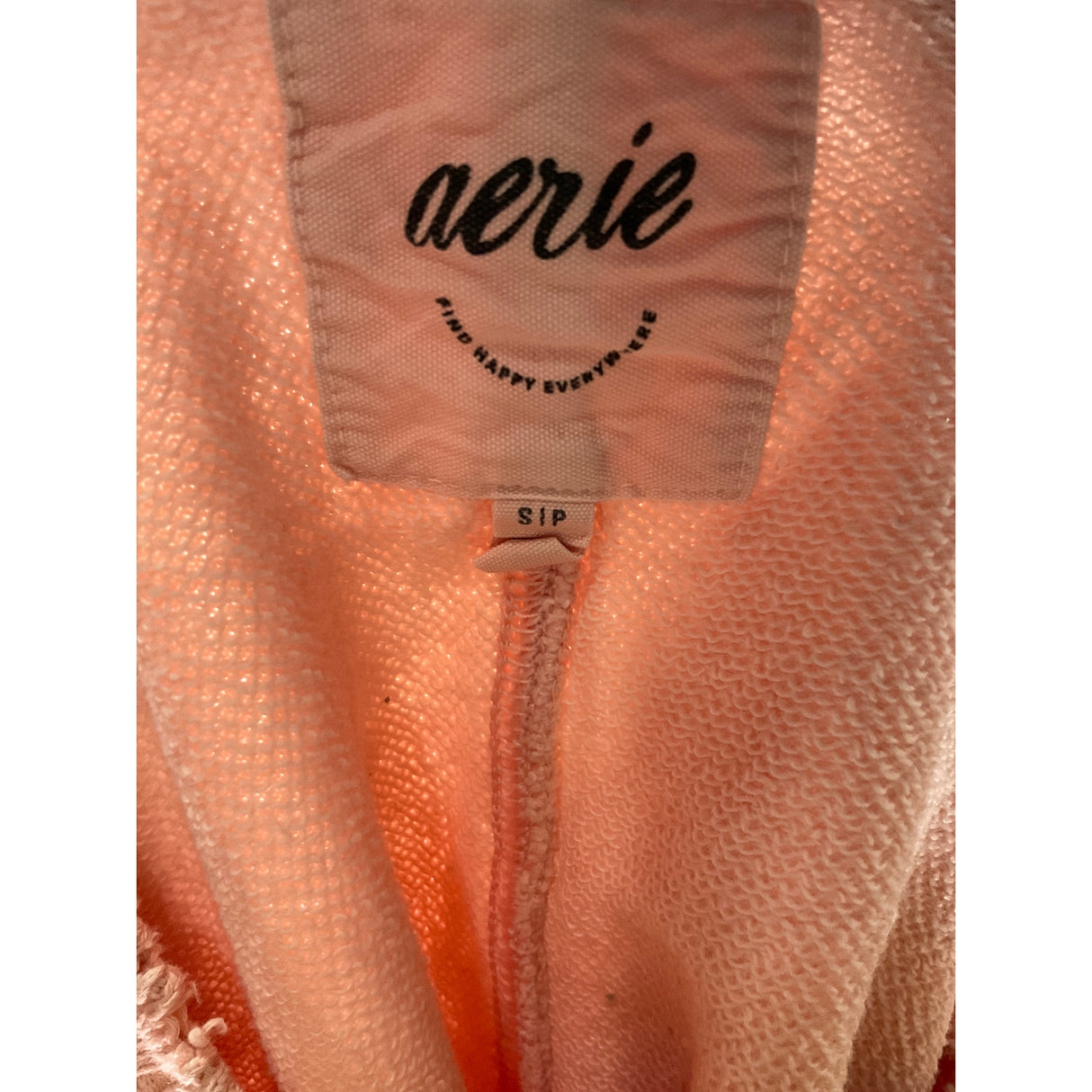 Aerie Orange Cotton Sweater - Women's Size S