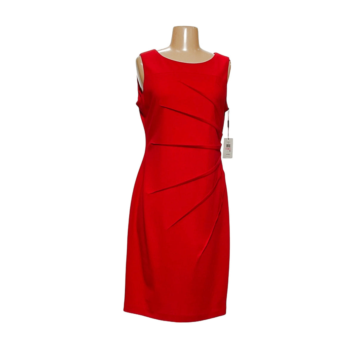 Calvin Klein Red Bodycon Dress, Size 10